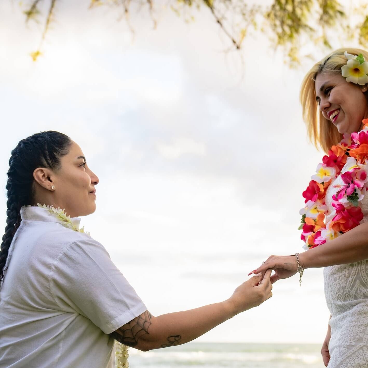 flower heart proposal